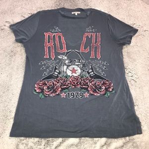 Rock & Roll Cut Out Top